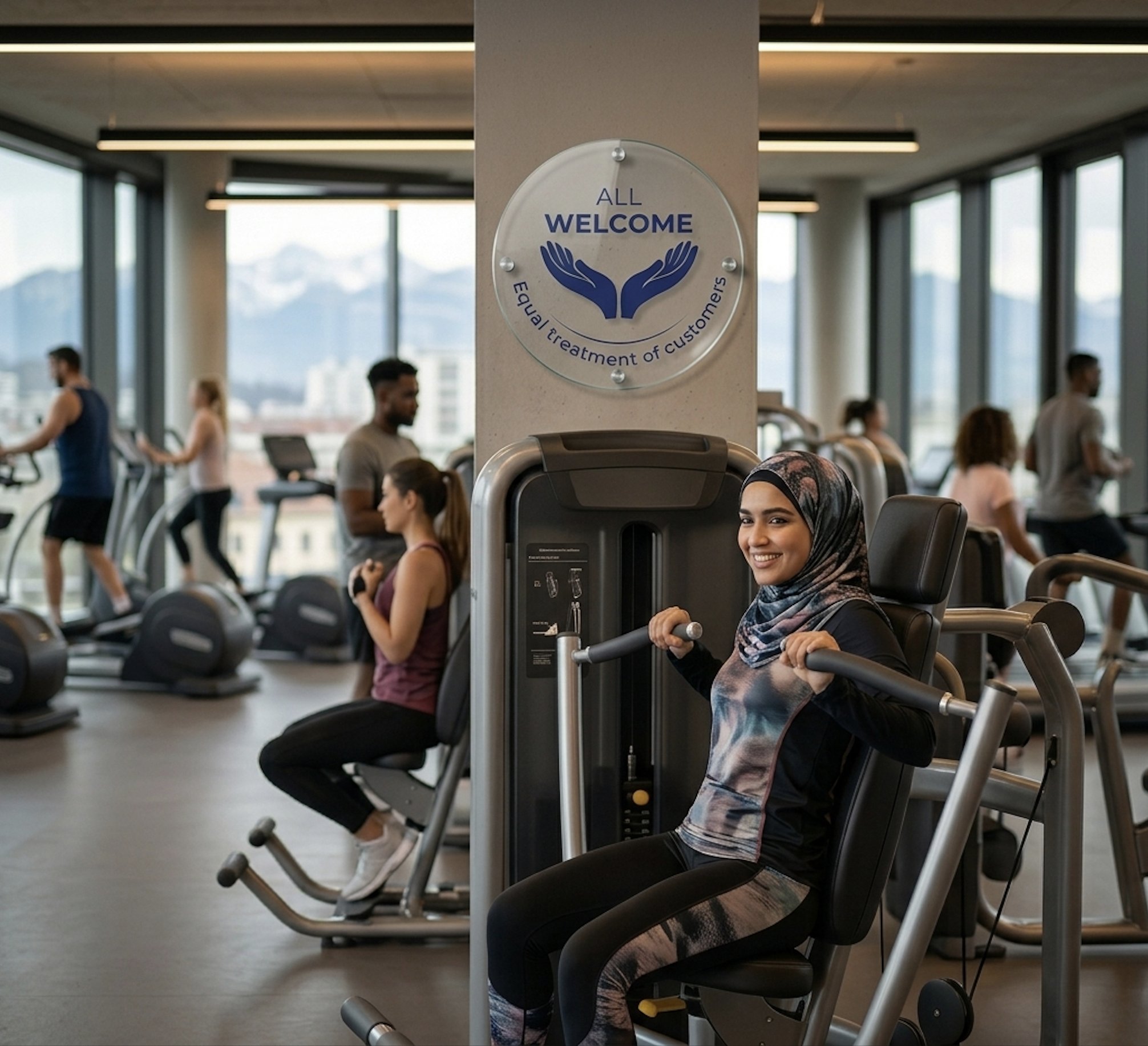 Salle de sport, accueil inclusif All Welcome